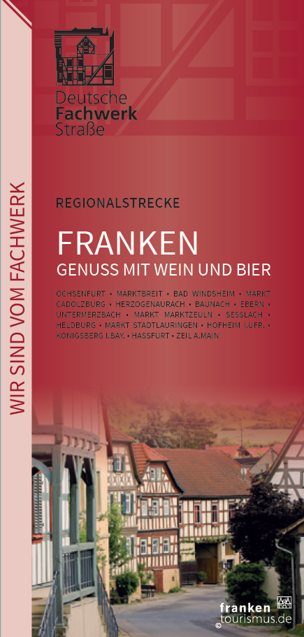 Broschüre Dt. Fachwerkstraße Franken